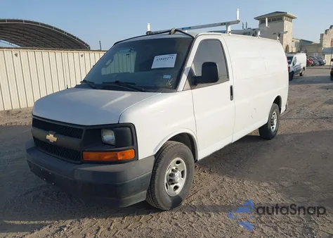 2017 Chevrolet Express G2500 z USA, uszkodzony, nr VIN 1GCWGAFFXH1161758